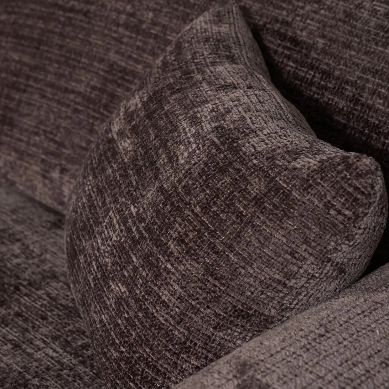 Discount WOOOD Cloud chaise longue bank links chenille Warm bruin