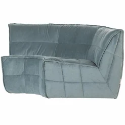 New WOOOD Cluster hoekelement velvet turquoise blauw