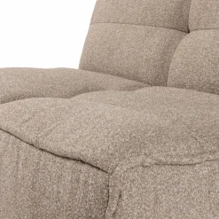 Discount WOOOD Cluster 1-zits element bouclé bruin Khaki