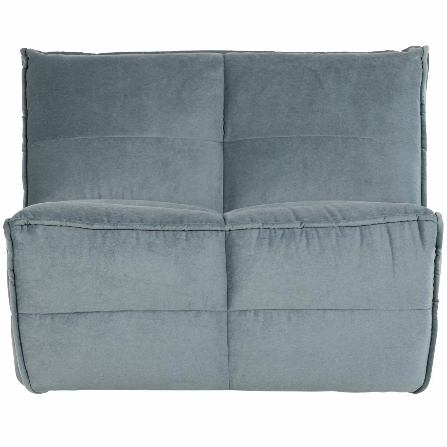 Best WOOOD Cluster 1-zits element velvet blauw Turquoise