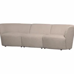 Clearance WOOOD Coco 3-zits bank bouclé Zand