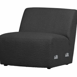 WOOOD Coco 1-zits element bouclé Donkergrijs