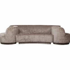 Clearance WOOOD Combi-Popular: bankje + fauteuils Taupe