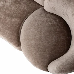 Clearance WOOOD Combi-Popular: bankje + fauteuil + poef Taupe