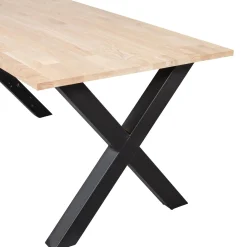 Clearance WOOOD Combi-Tablo: eiken 180x90 & Alkmaar poot