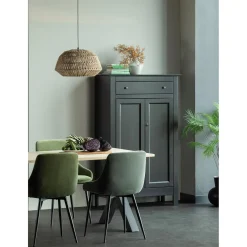 Outlet WOOOD Combi-Tablo: eiken 220x90 & Alkmaar poot