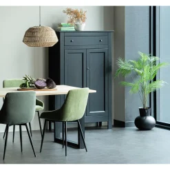 Clearance WOOOD Combi-Tablo: eiken 160x90 & U-poot