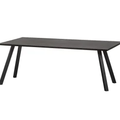 Outlet WOOOD Combi-Tablo: tafel eiken 180x90 & 2-stand blacknight
