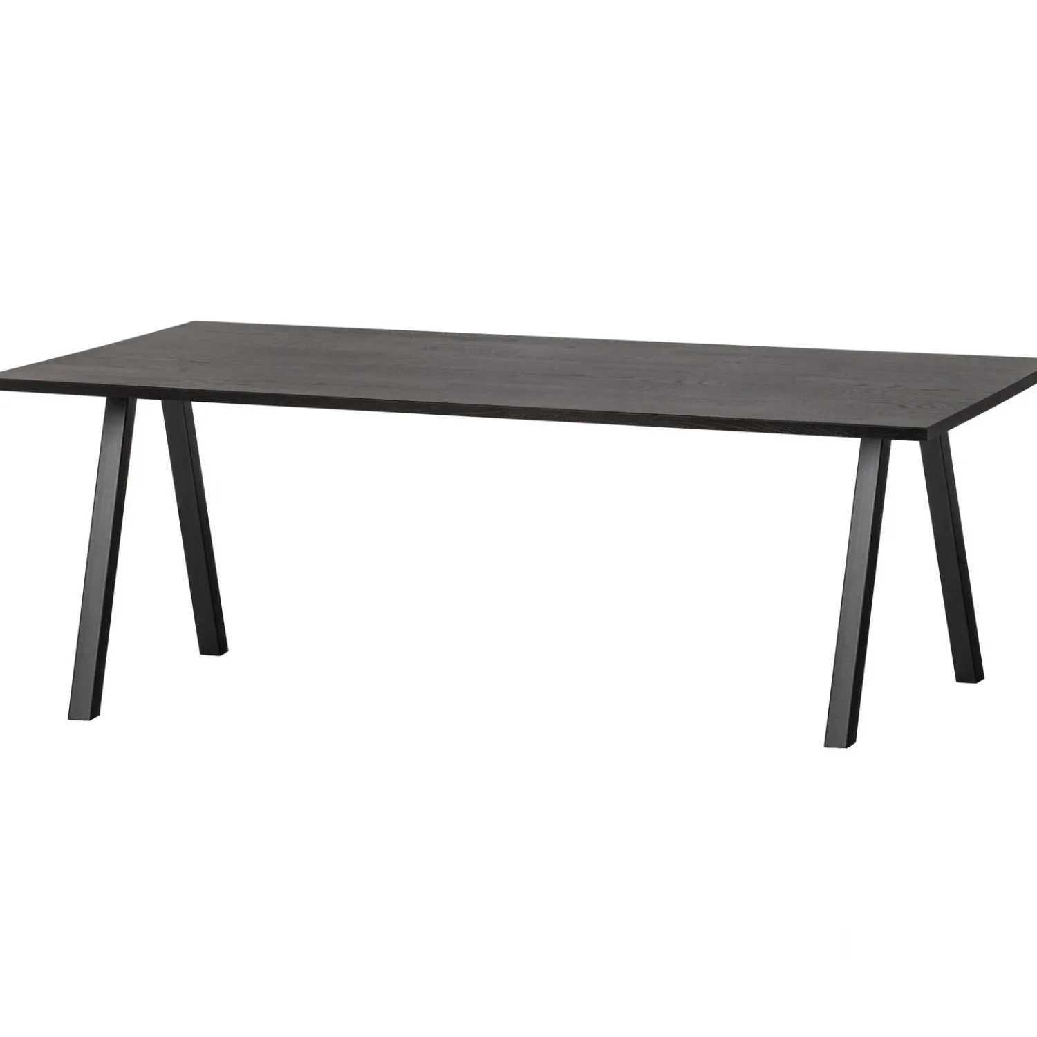 Hot WOOOD Combi-Tablo: tafel eiken 160x90 & 2-stand blacknight