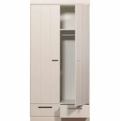 Discount WOOOD Connect 2-deurs kledingkast + lade Dust