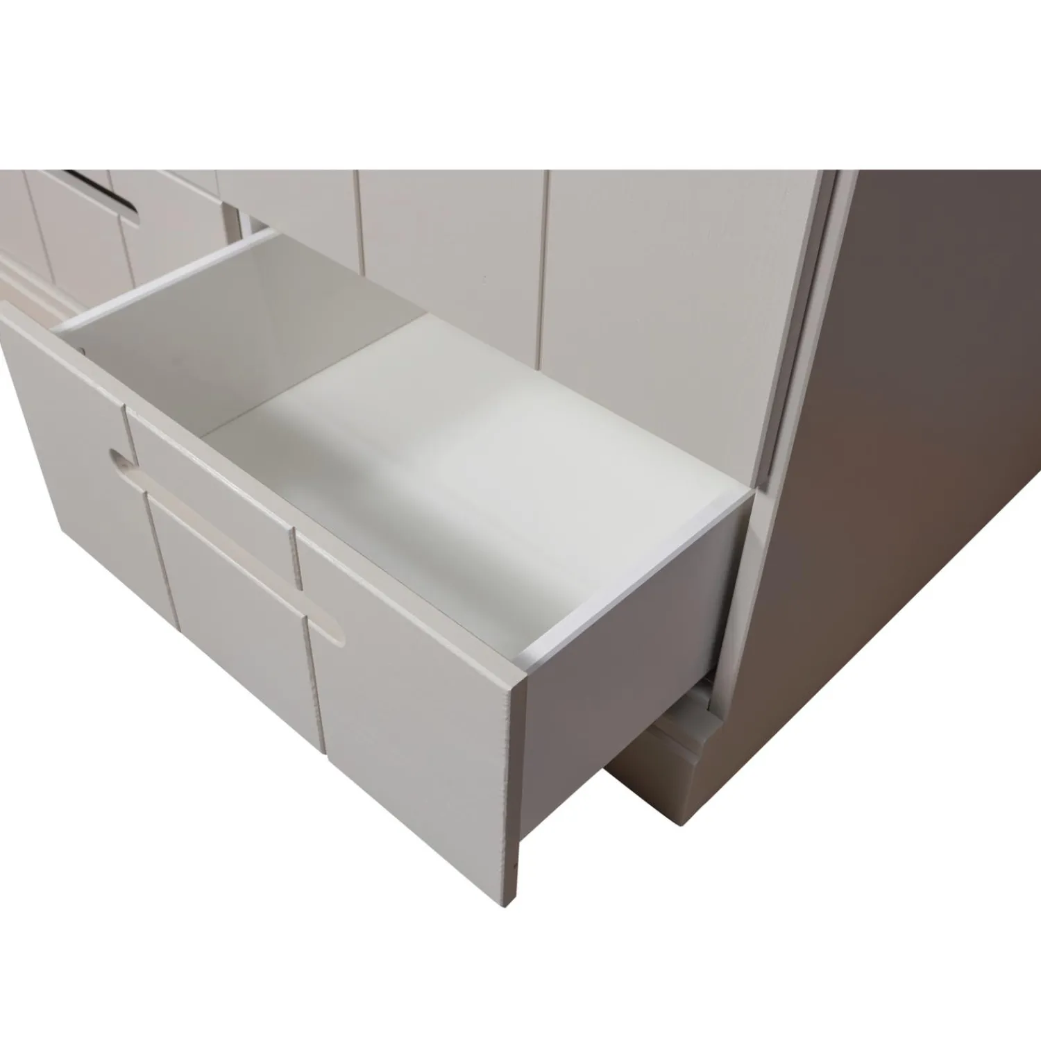 Discount WOOOD Connect 2-deurs kledingkast + lade Dust