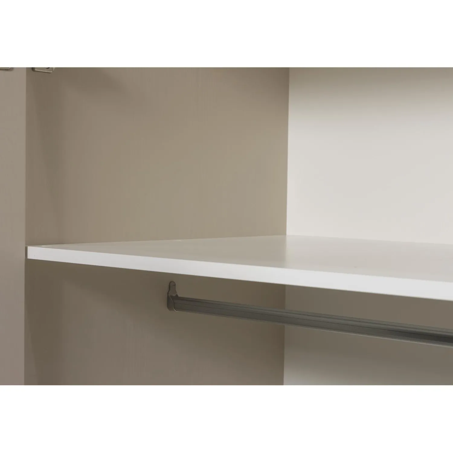 Discount WOOOD Connect 2-deurs kledingkast + lade Dust