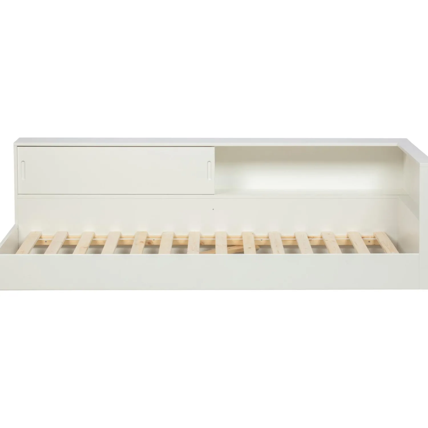 Online WOOOD Connect hoekbed grenen wit