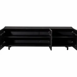 Outlet WOOOD Counter tv meubel mango zwart