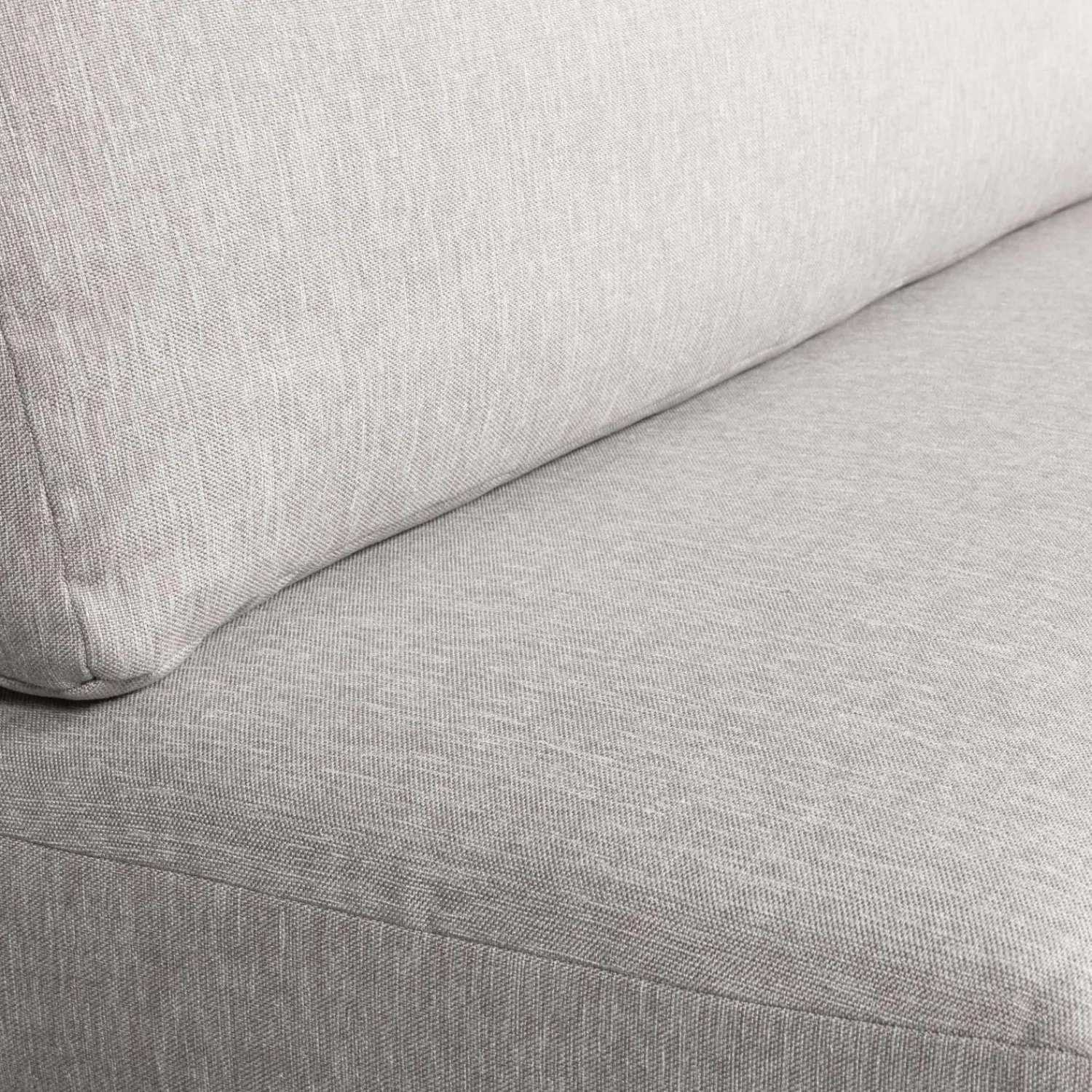 Discount WOOOD Couple eetbank element 200 cm Lichtgrijs