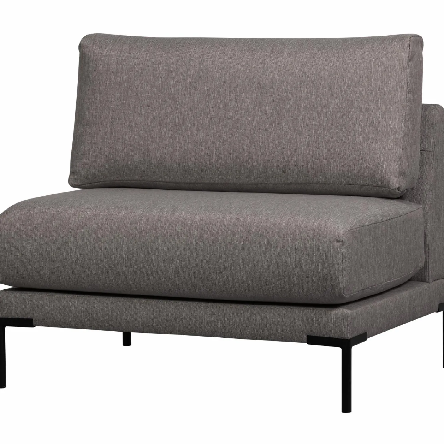 Hot WOOOD Couple eetbank element 100 cm Grijs melange