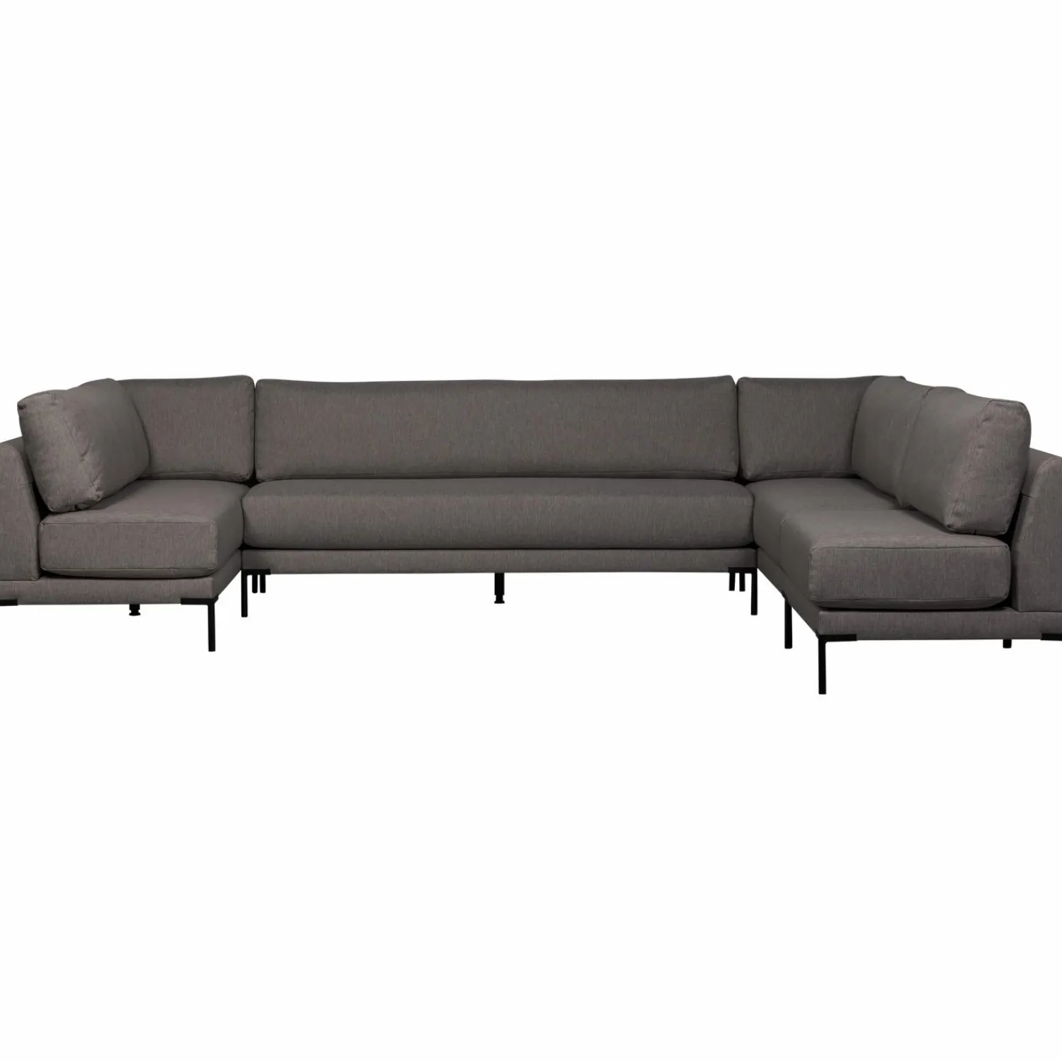 Hot WOOOD Couple eetbank element 100 cm Grijs melange