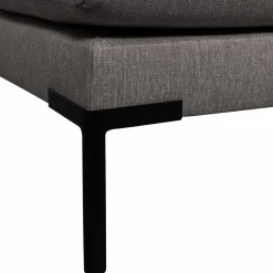 Discount WOOOD Couple eetbank hoekelement lange zijde links Grijs melange