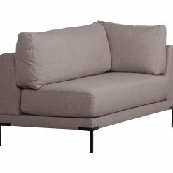 Online WOOOD Couple eetbank hoekelement lange zijde links Taupe