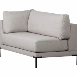 Clearance WOOOD Couple eetbank hoekelement lange zijde rechts Lichtgrijs