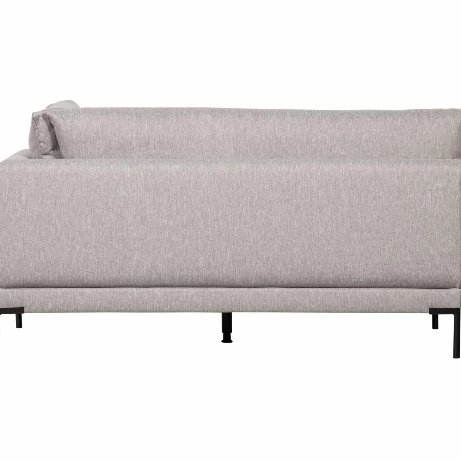 Outlet WOOOD Couple eetbank hoekelement lange zijde links Lichtgrijs