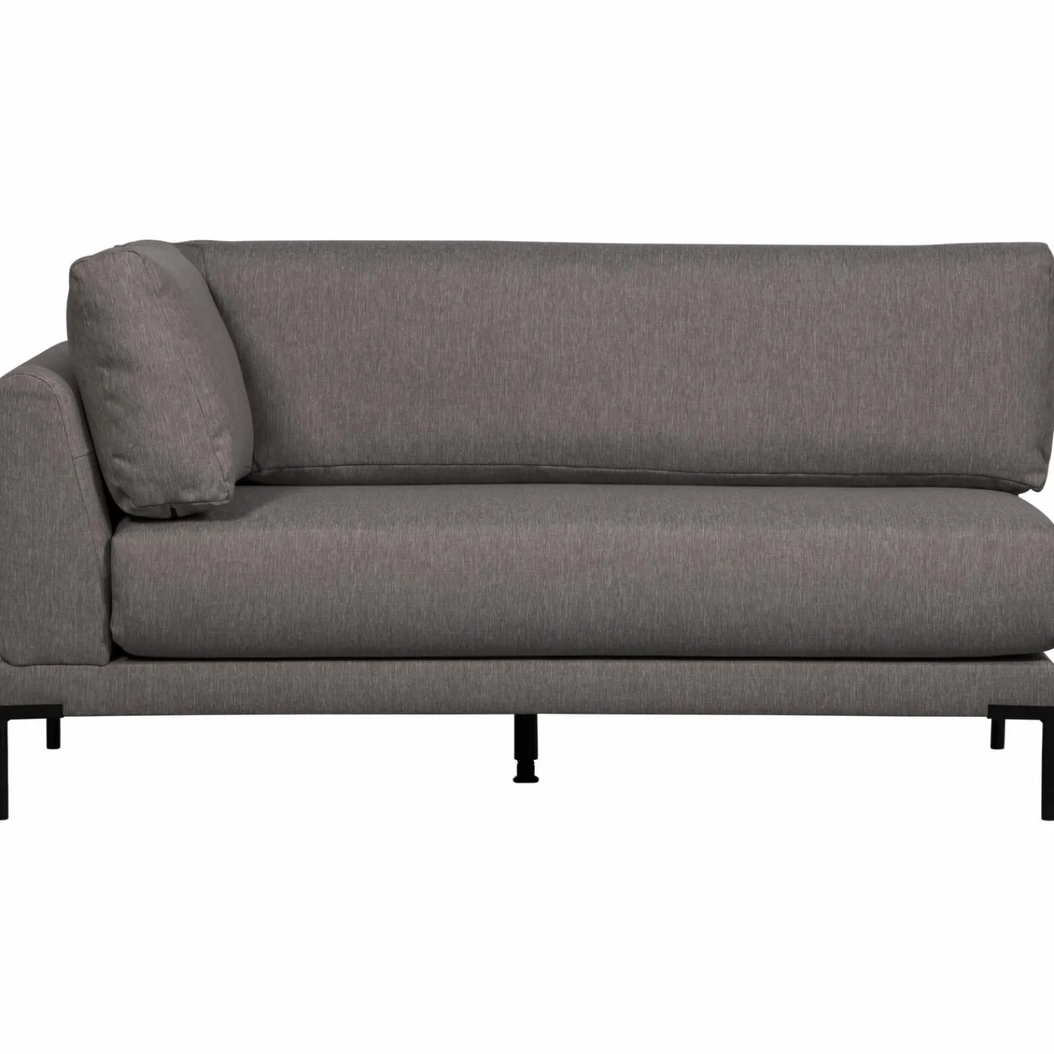 Sale WOOOD Couple eetbank hoekelement lange zijde rechts Grijs melange