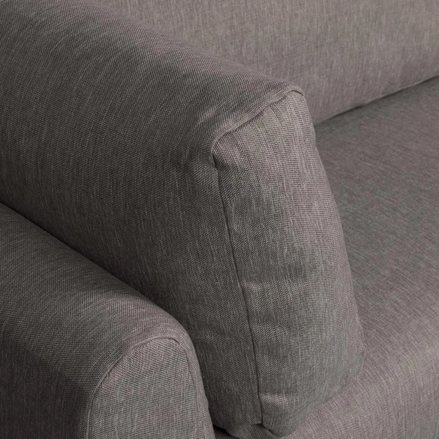 Sale WOOOD Couple eetbank hoekelement lange zijde rechts Grijs melange