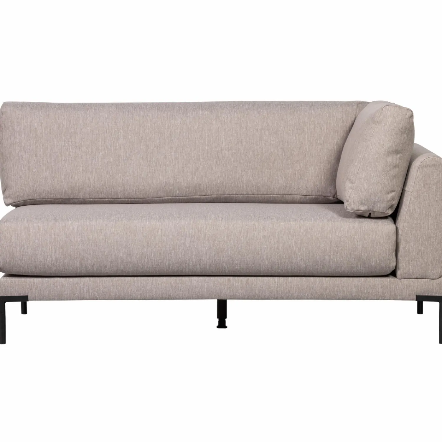 Hot WOOOD Couple eetbank hoekelement lange zijde links Naturel