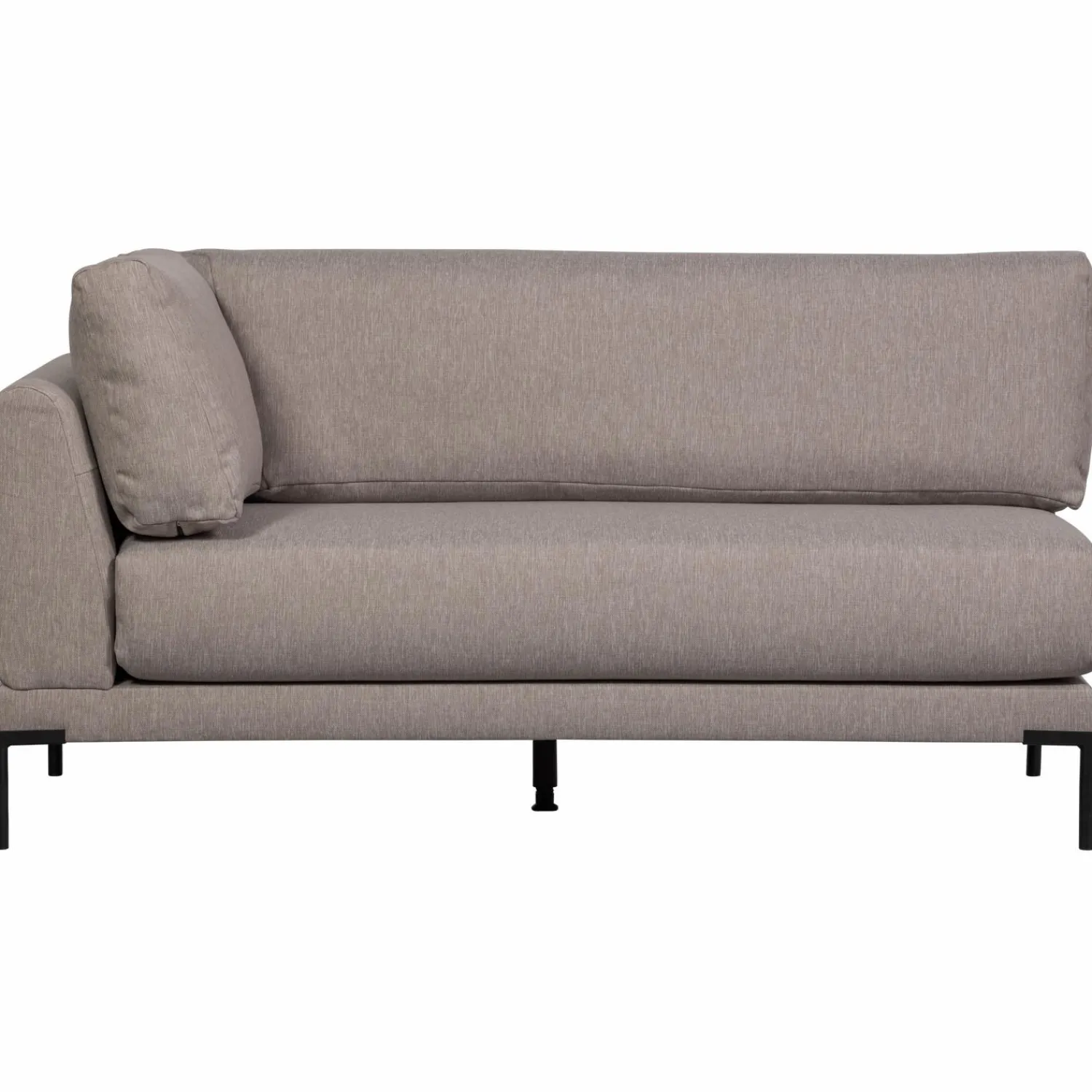 Sale WOOOD Couple eetbank hoekelement lange zijde rechts Taupe