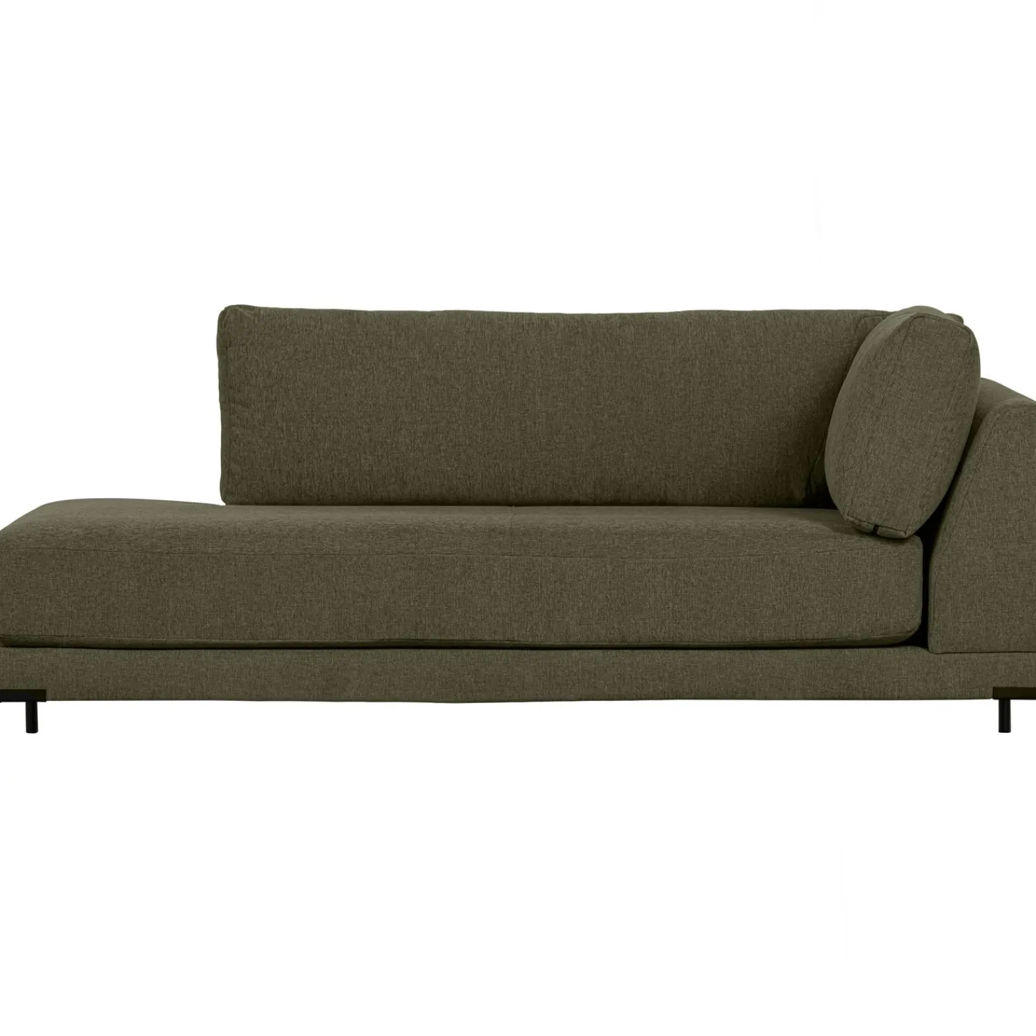 Discount WOOOD Couple lounge element links Warm groen