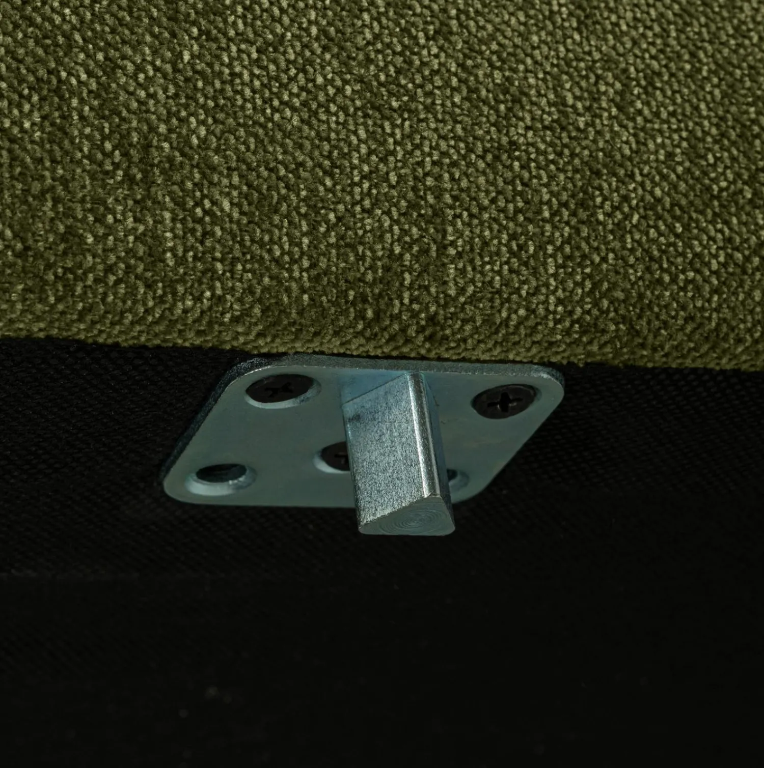 Discount WOOOD Couple lounge element links Warm groen