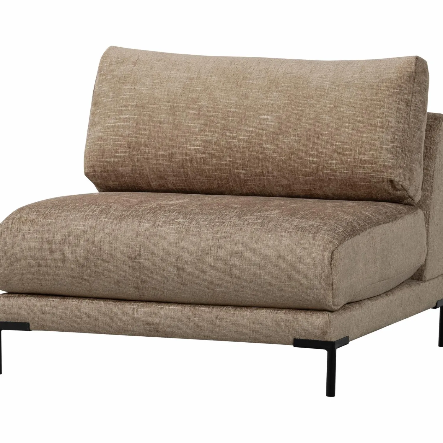 Discount WOOOD Couple loveseat element Mud melange