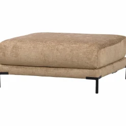 Hot WOOOD Couple poef 100 cm butter melange Boter melange