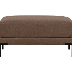 New WOOOD Couple poef 100 cm chocolade bruin Chocoladebruin