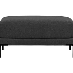 Online WOOOD Couple poef 50 cm Donkergrijs