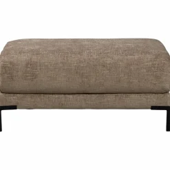 Hot WOOOD Couple poef 100 cm Mud melange