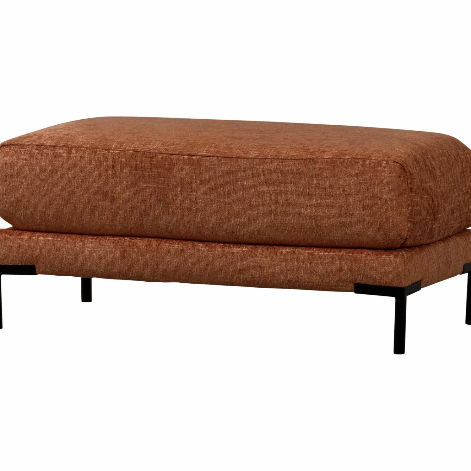 Best WOOOD Couple poef 50 cm Roest melange