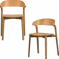 Sale WOOOD Cras eetkamerstoel Naturel