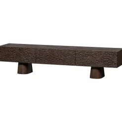 Online WOOOD Crumble Carved tv meubel mango hout walnoot