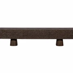 Online WOOOD Crumble Carved tv meubel mango hout walnoot