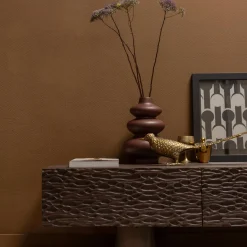 Online WOOOD Crumble Carved tv meubel mango hout walnoot