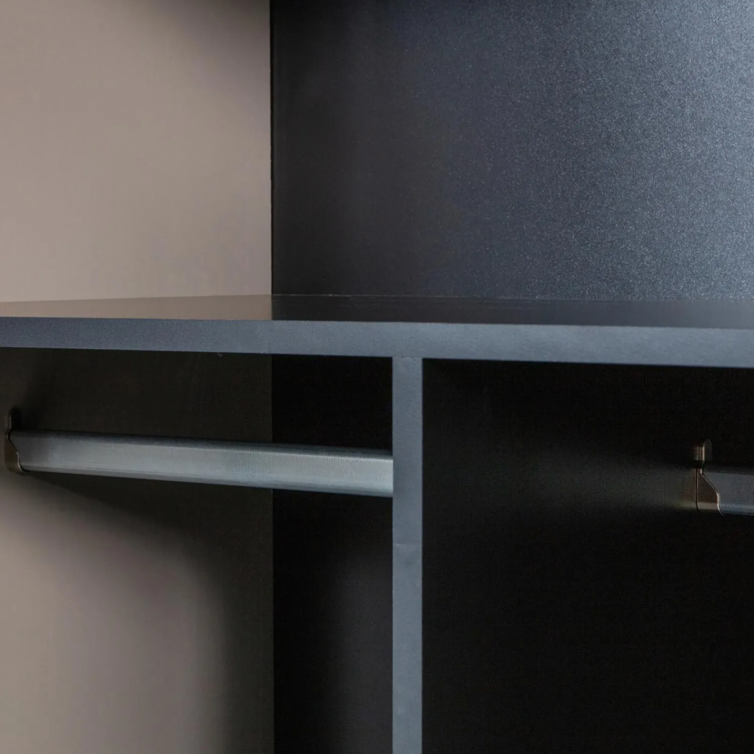 Discount WOOOD Daily Closet Double 200x100 cm grenen dakargrau