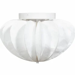 Clearance WOOOD Dalia plafond/wandlamp tyvek papier wit 28xø40 cm