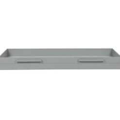 Hot WOOOD Dennis matras/bedlade geborsteld Betongrijs