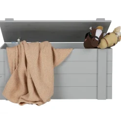 Clearance WOOOD Dennis speelgoedkist geborsteld betongrijs