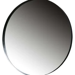 Clearance WOOOD Doutzen spiegel metaal ø115 cm Zwart