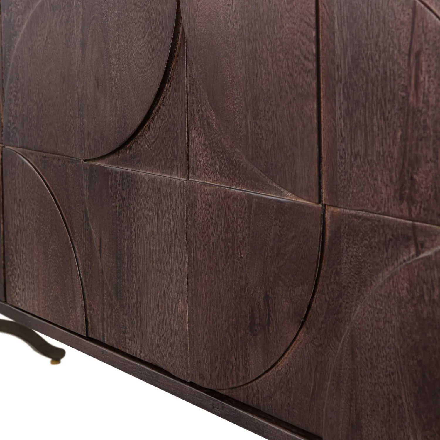 Sale WOOOD Draw dressoir mango hout walnoot