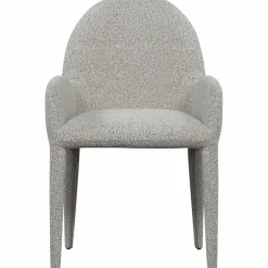 Discount WOOOD Elegance eetkamerstoel met armleuning greige