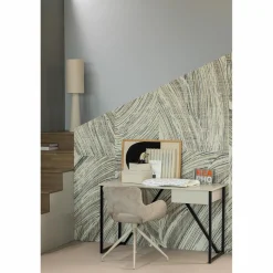 Hot WOOOD Eliva eetkamerstoel structure velvet - set van 2 Zand