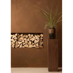 Discount WOOOD Enid plantenstandaard hout walnoot